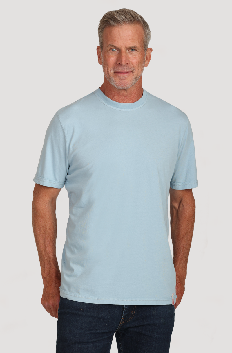 Secret Wash Combed Cotton Crew