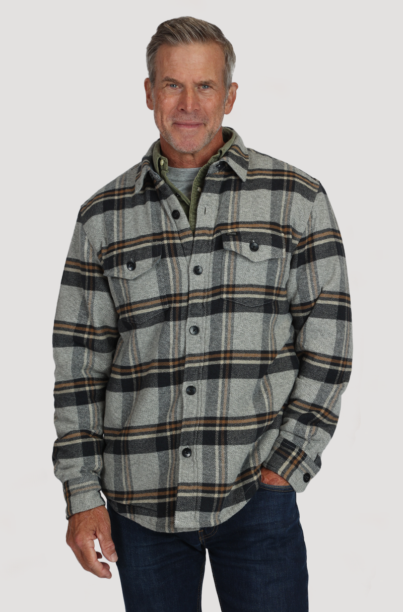Mountain Plaid Summit Shirt Jacket - Main Image