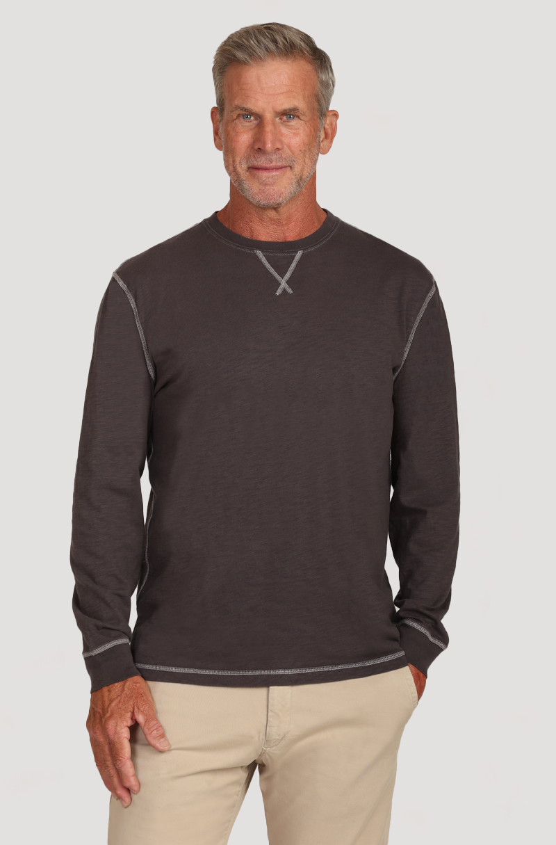 Heritage Slub L/S Crew
