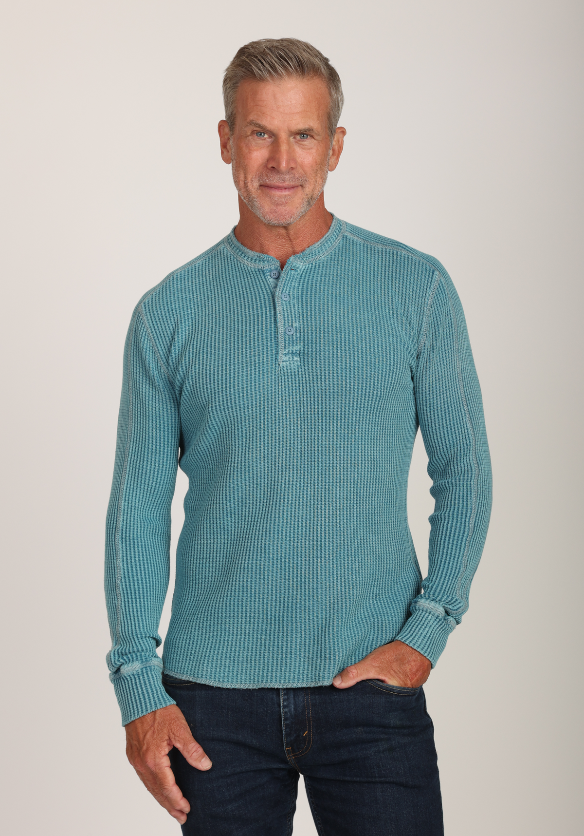 Fillmore Chunky Waffle Henley