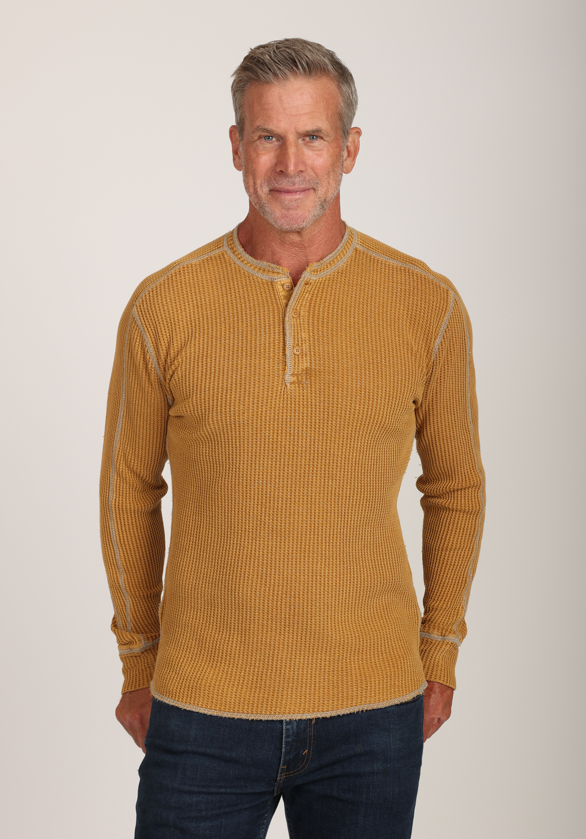 Fillmore Chunky Waffle Henley