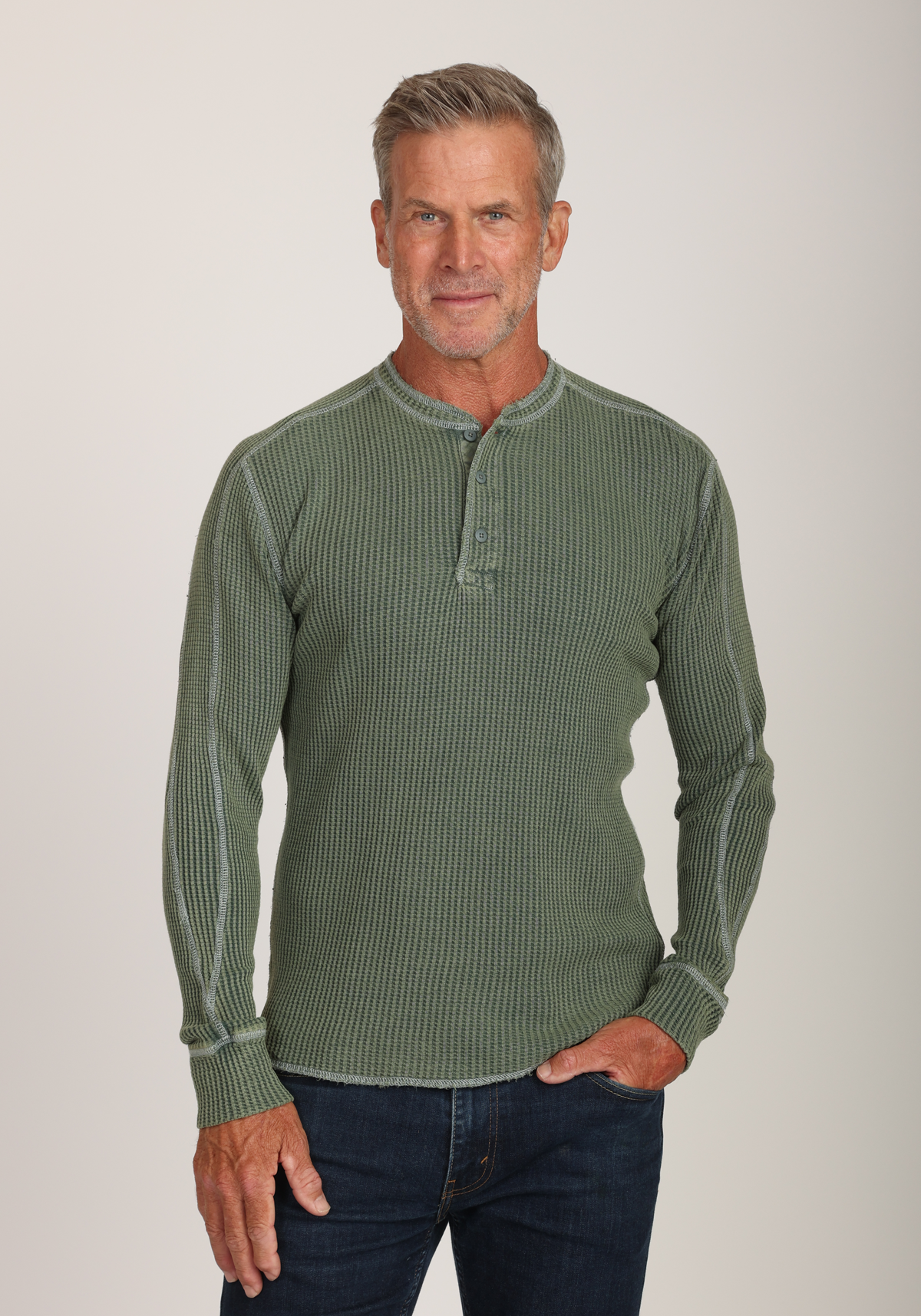 Fillmore Chunky Waffle Henley