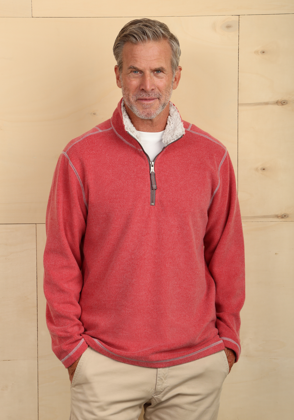 Melange Soft Fleece 1/4 Zip Pullover