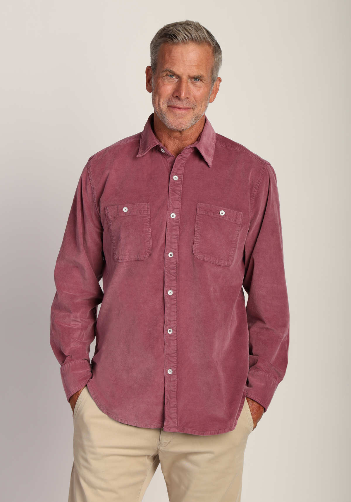 Cozy Cut Cord Work Shirt