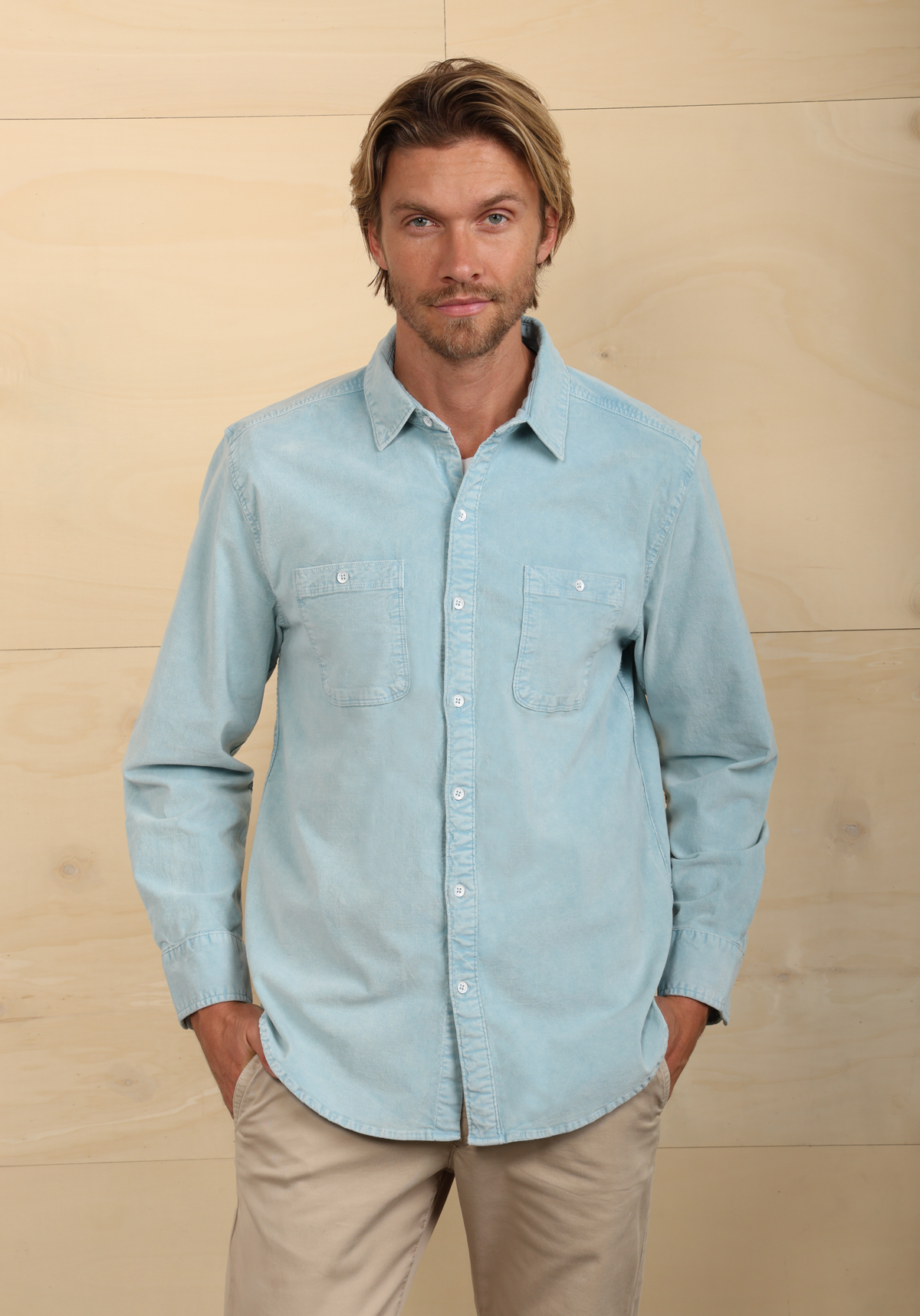 Cozy Cut Cord Work Shirt