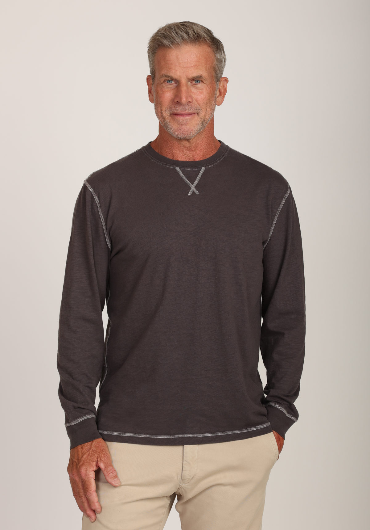 Heritage Slub L/S Crew