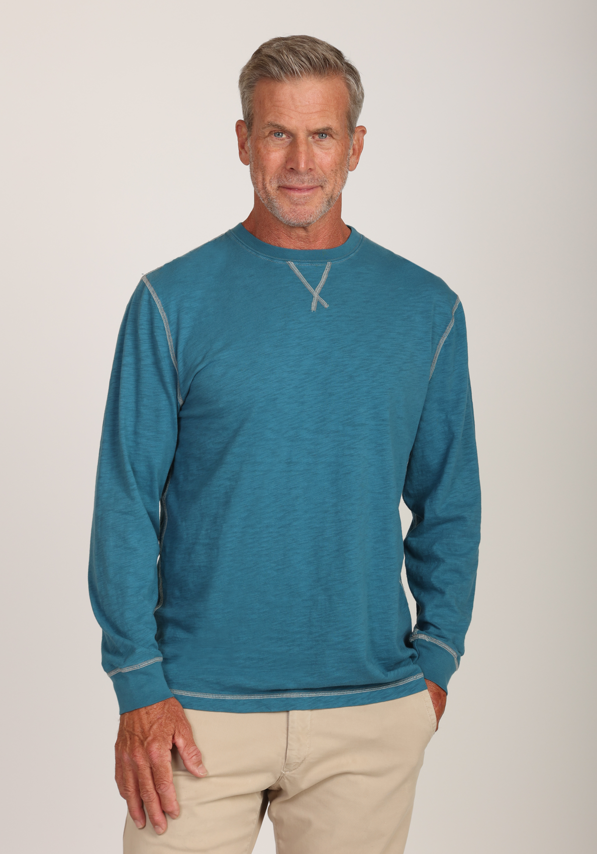 Heritage Slub L/S Crew