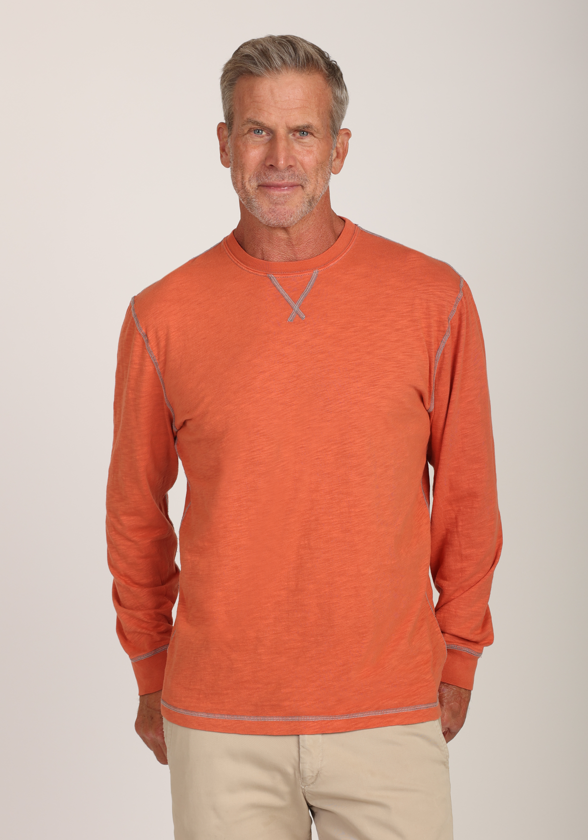 Heritage Slub L/S Crew