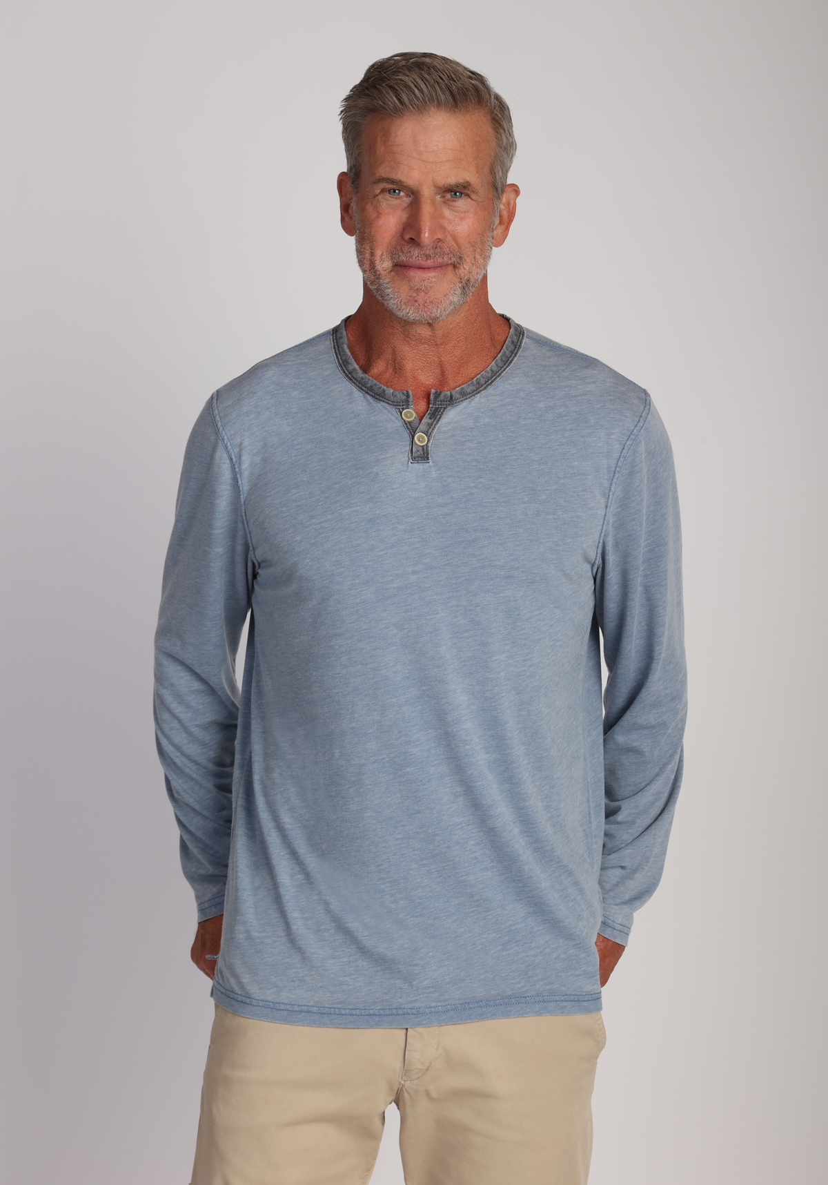 Bowery Burnout L/S Slit Tee