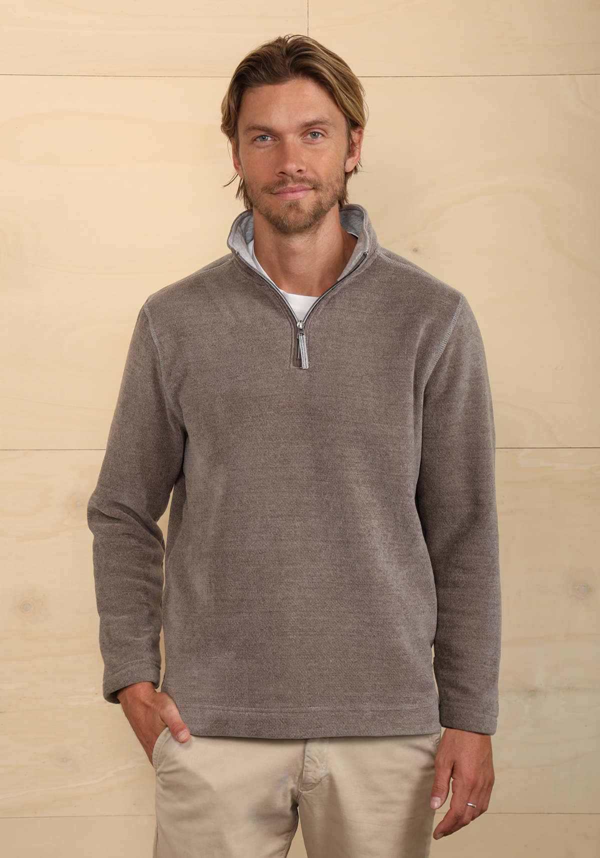 Apres Lux Chenille 1/4 Zip Pullover