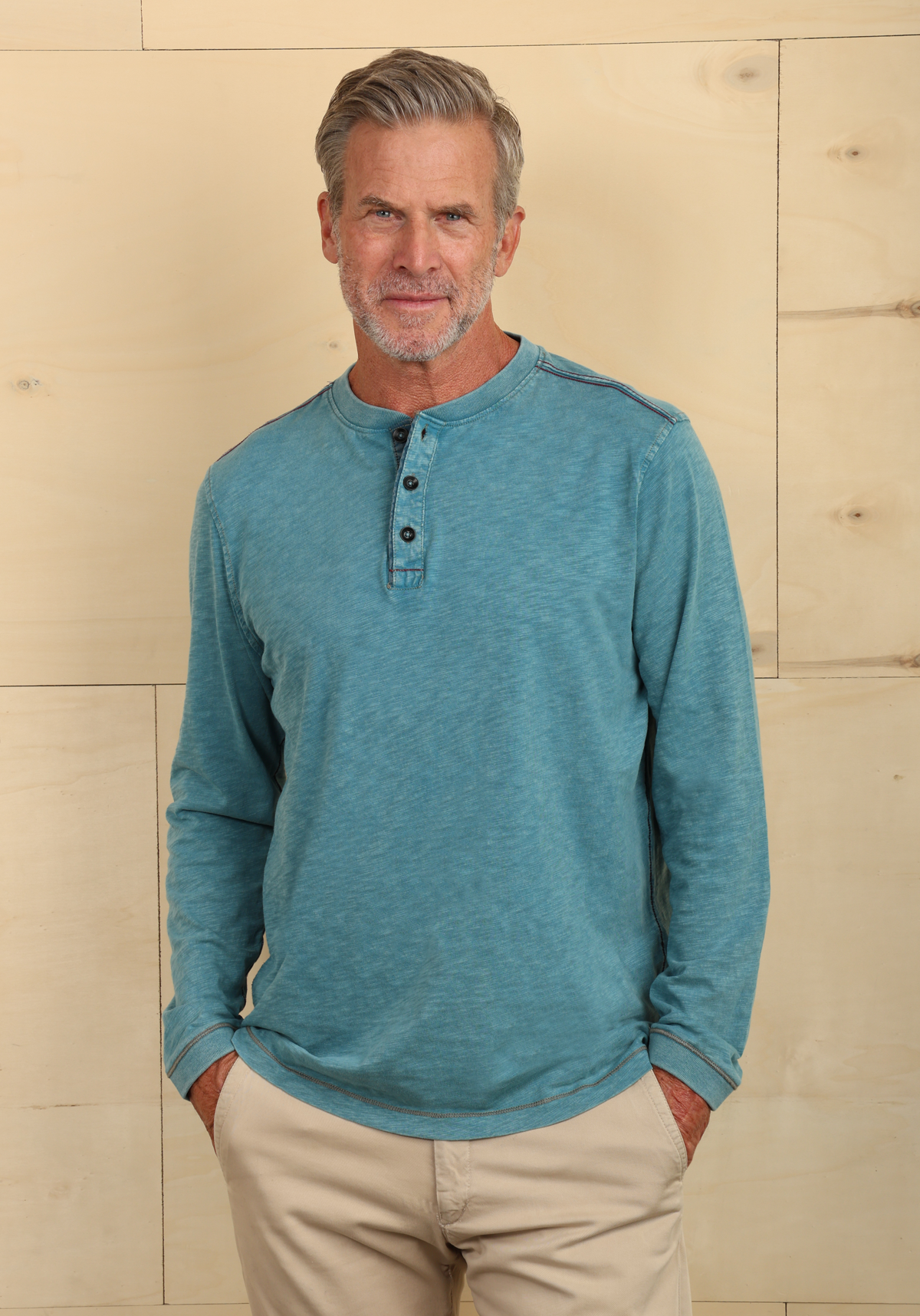Venice Cotton Slub Henley