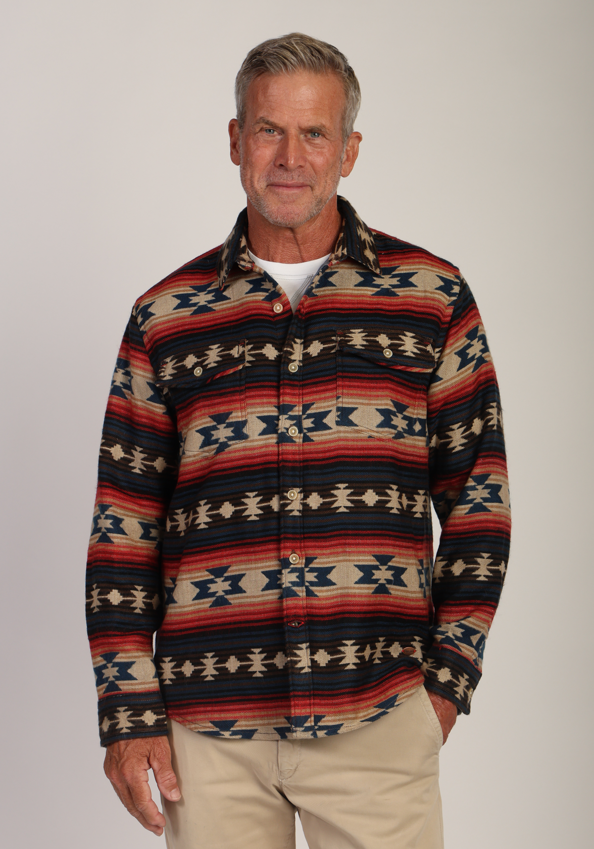 Tribal Shirt Jacket