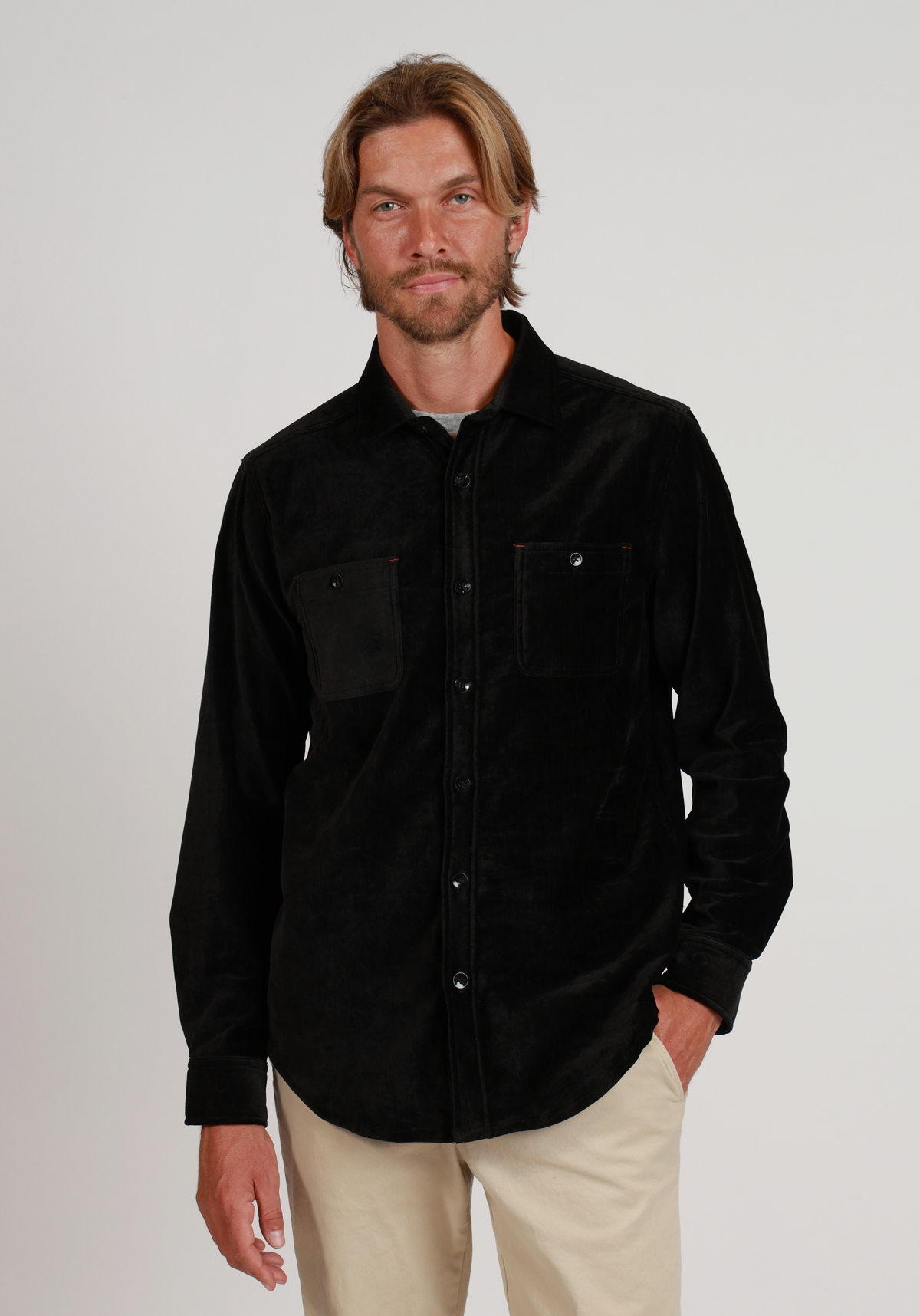 Viceroy Velvet Shirt Jacket