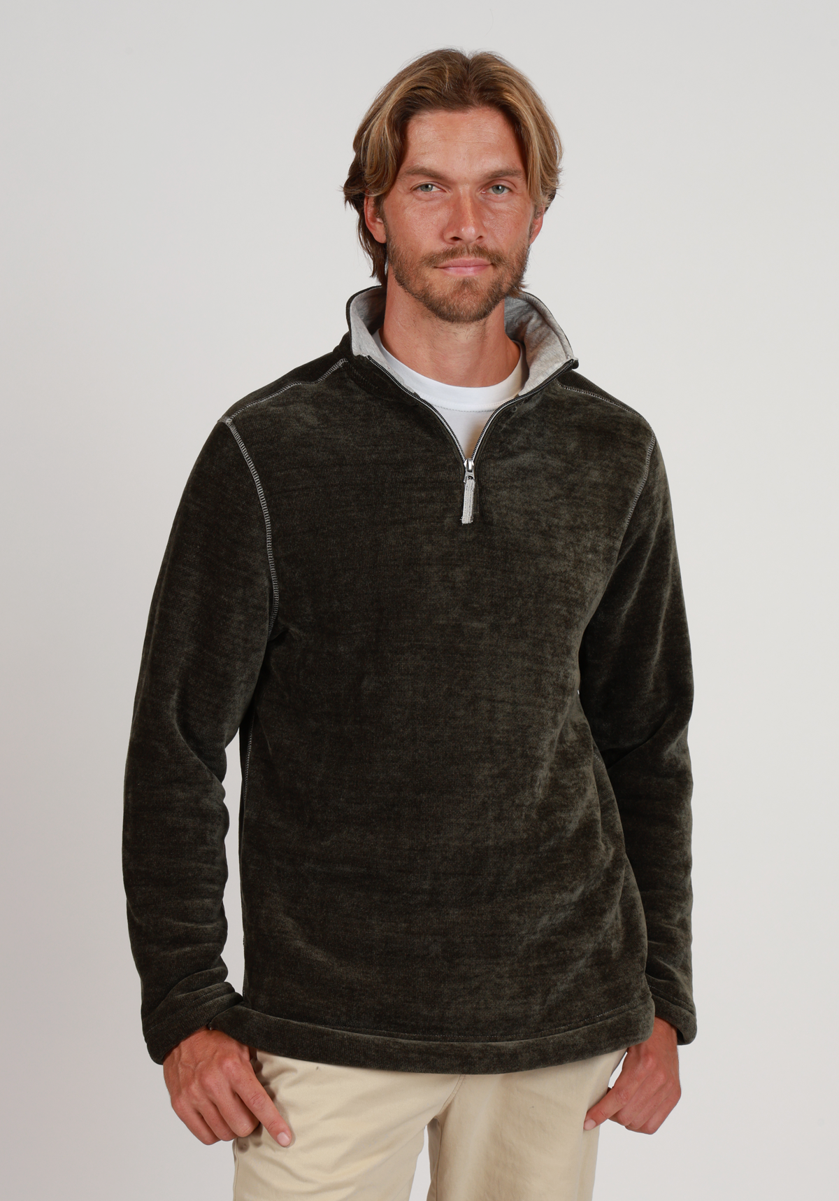 Apres Lux Chenille Quarter-Zip