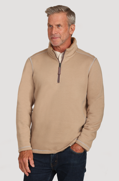 Montana Shearling Fleece 1 4 Zip Pullover True Grit