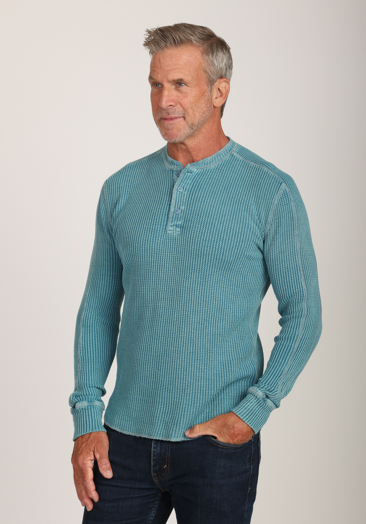 Fillmore Chunky Waffle Henley