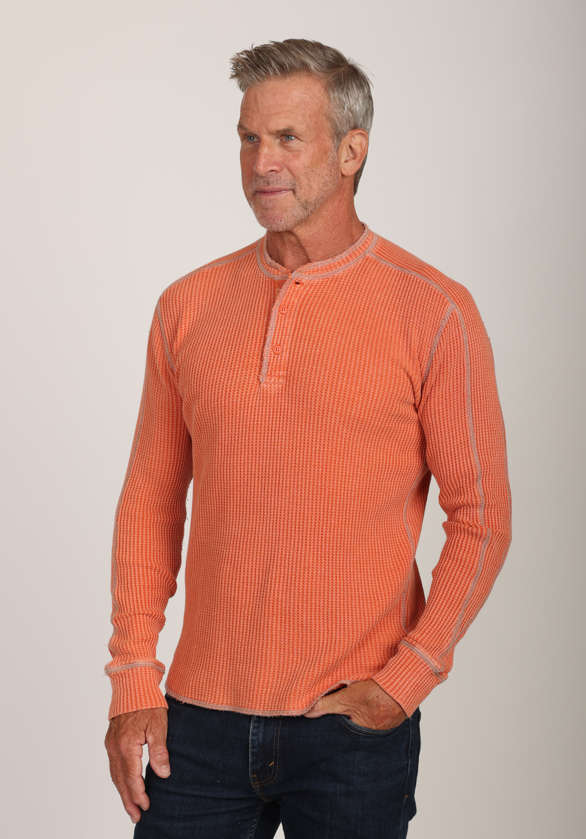 Fillmore Chunky Waffle Henley