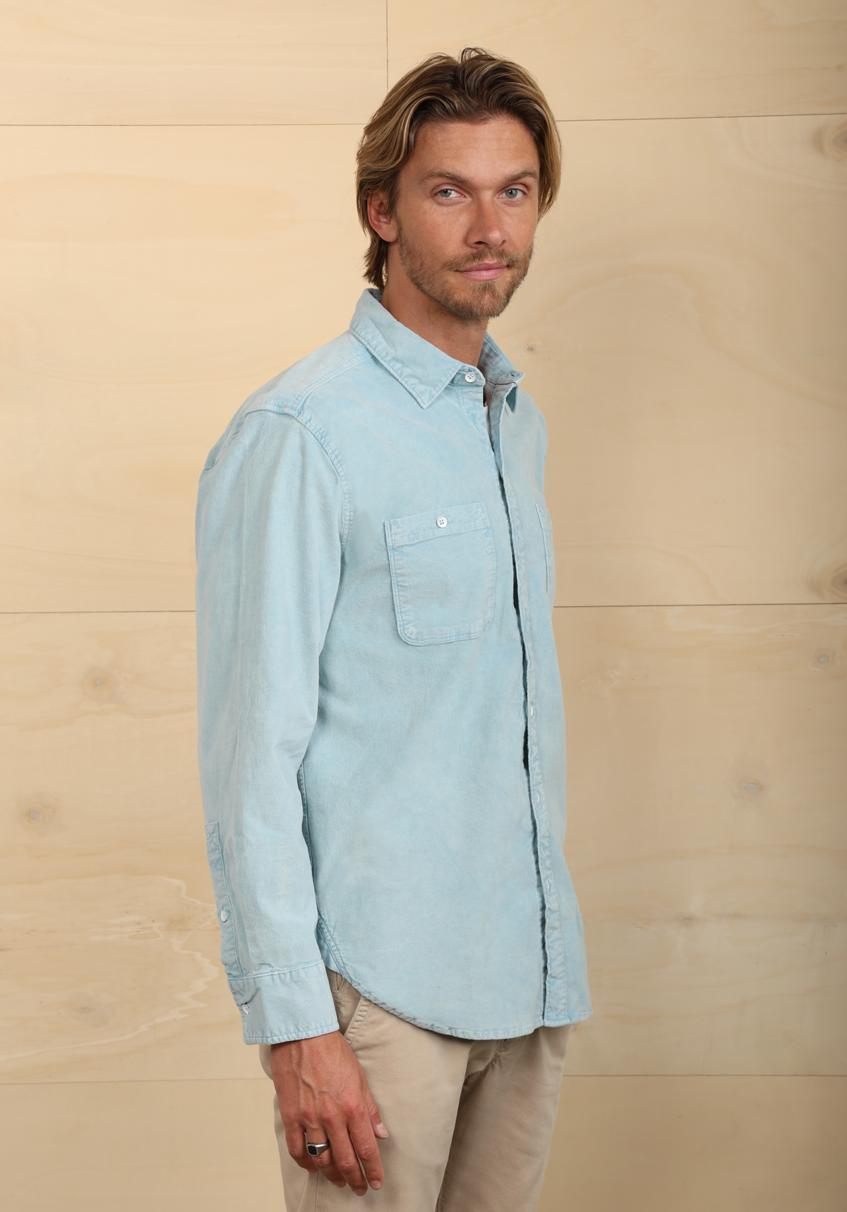 Cozy Cut Cord Work Shirt