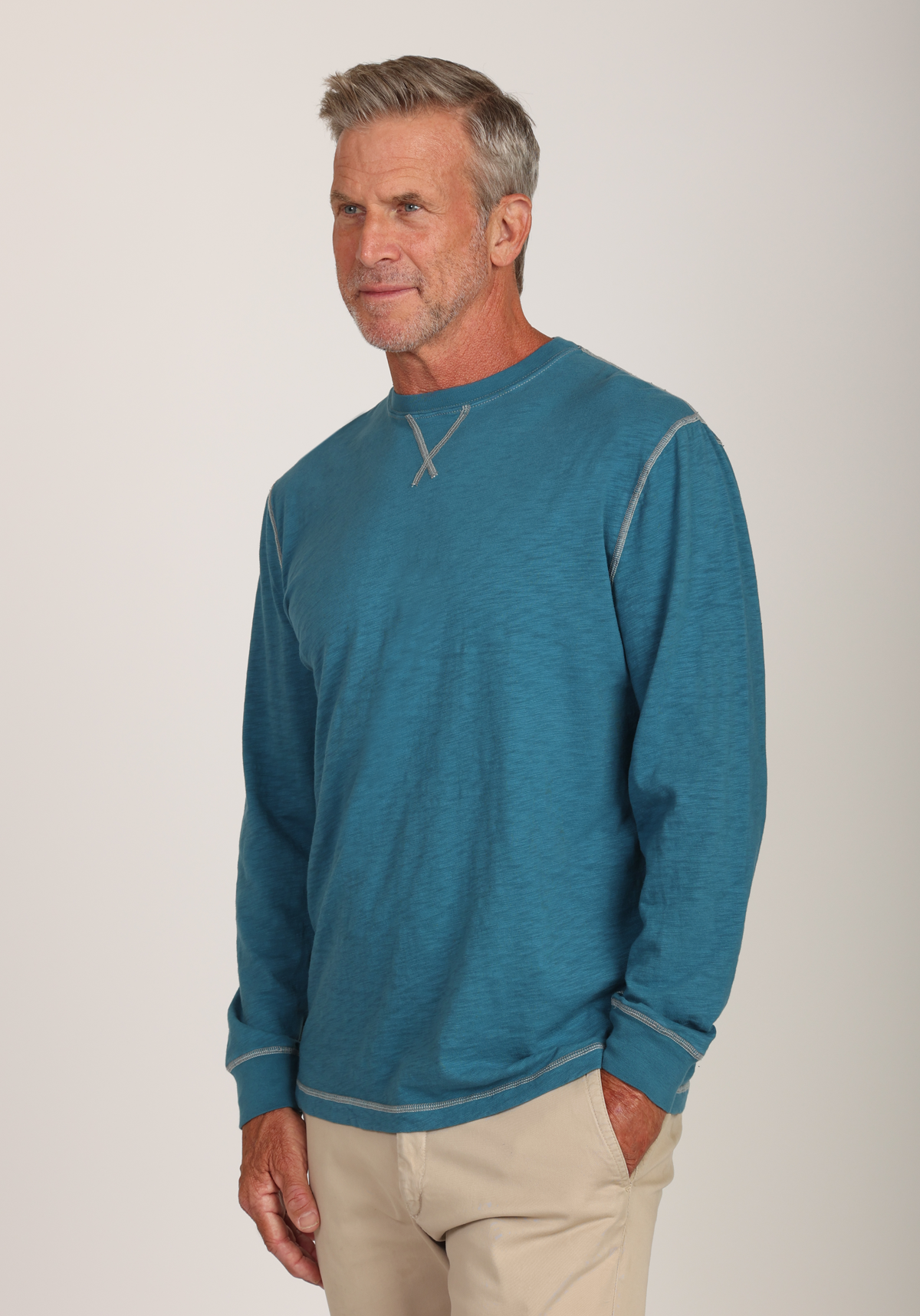 Heritage Slub L/S Crew