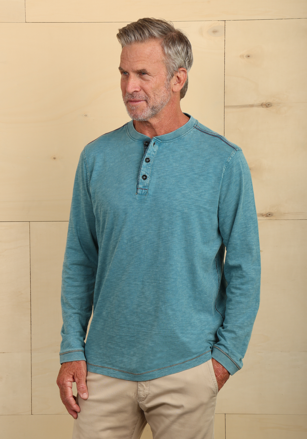Venice Cotton Slub Henley