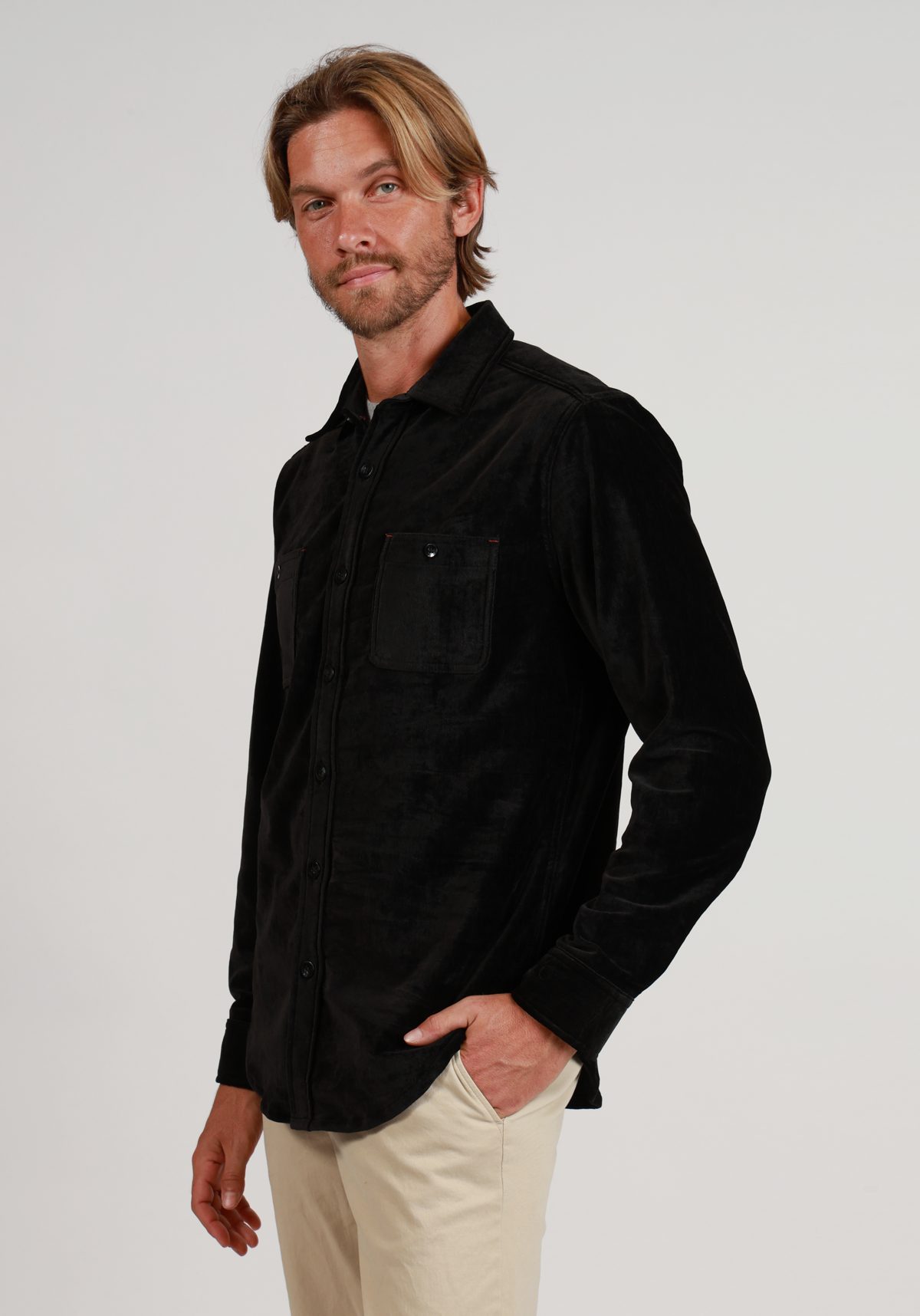 Viceroy Velvet Shirt Jacket