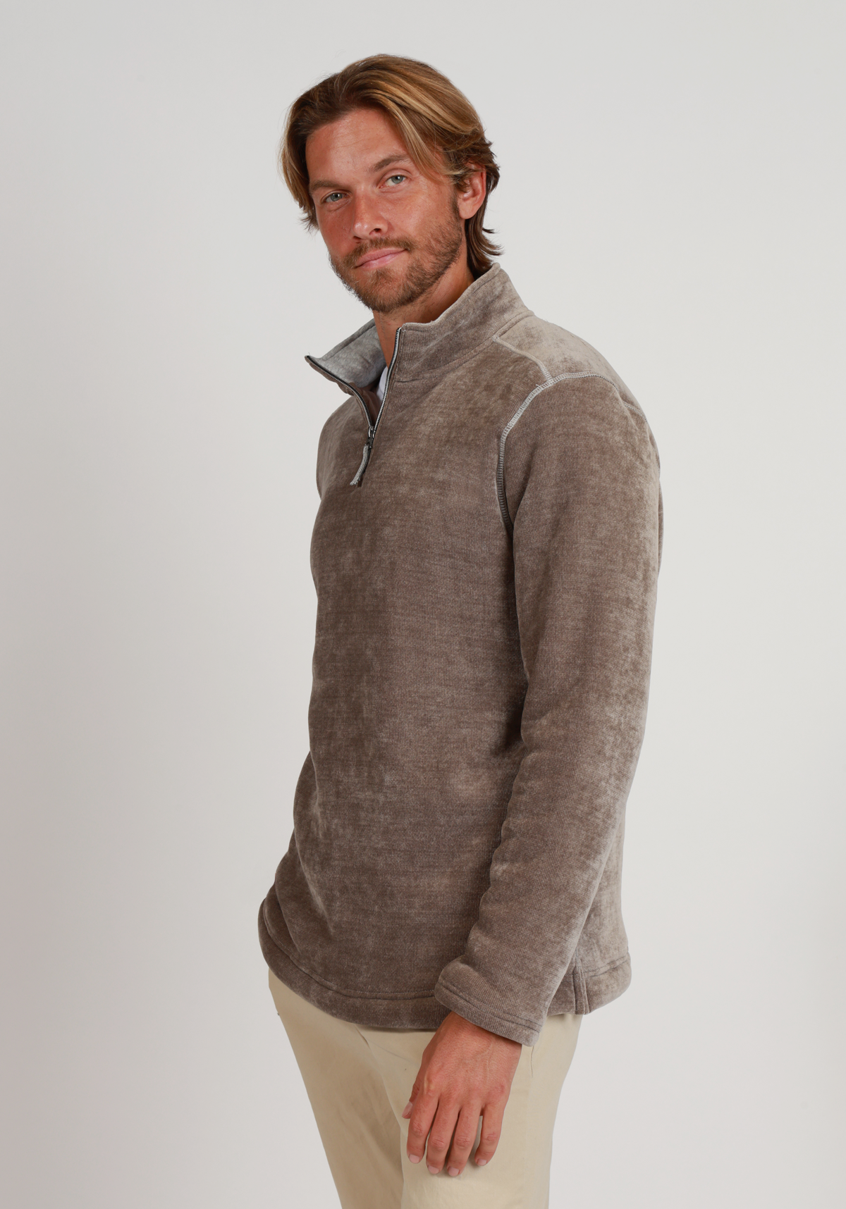 Apres Lux Chenille Quarter-Zip