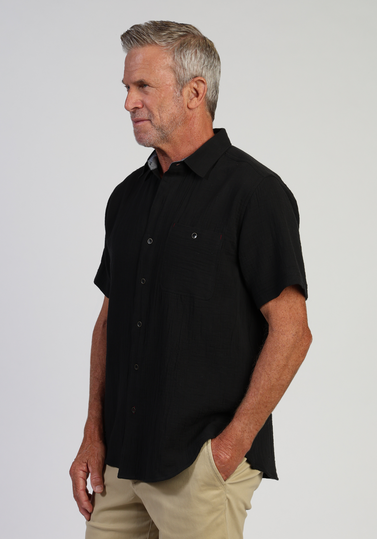 Taylor Doublecloth Cotton Shirt