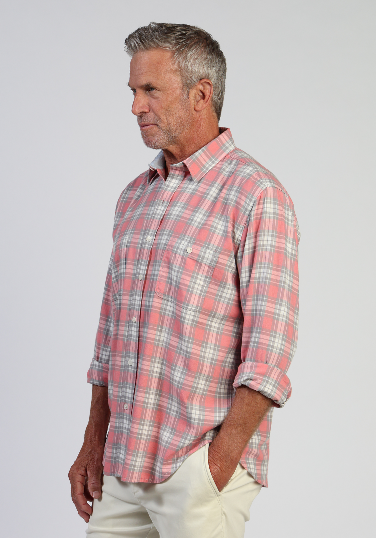 Feather-Weight Stretch Beach Flannel