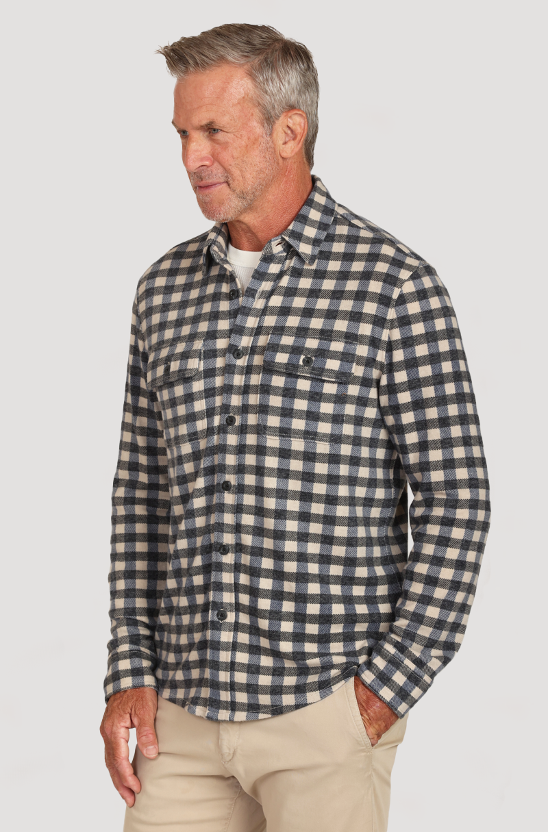 Roadhouse Sweater-Knit Shirt