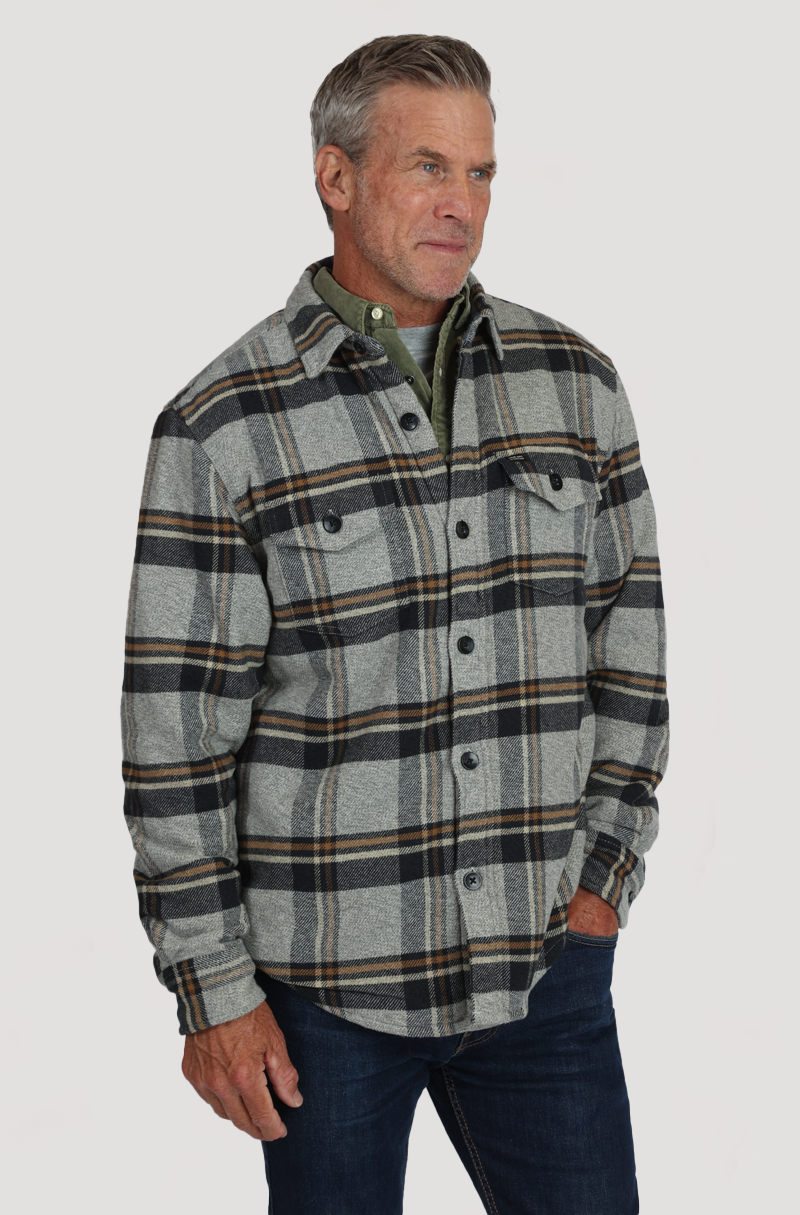 Mountain Plaid Summit Shirt Jacket