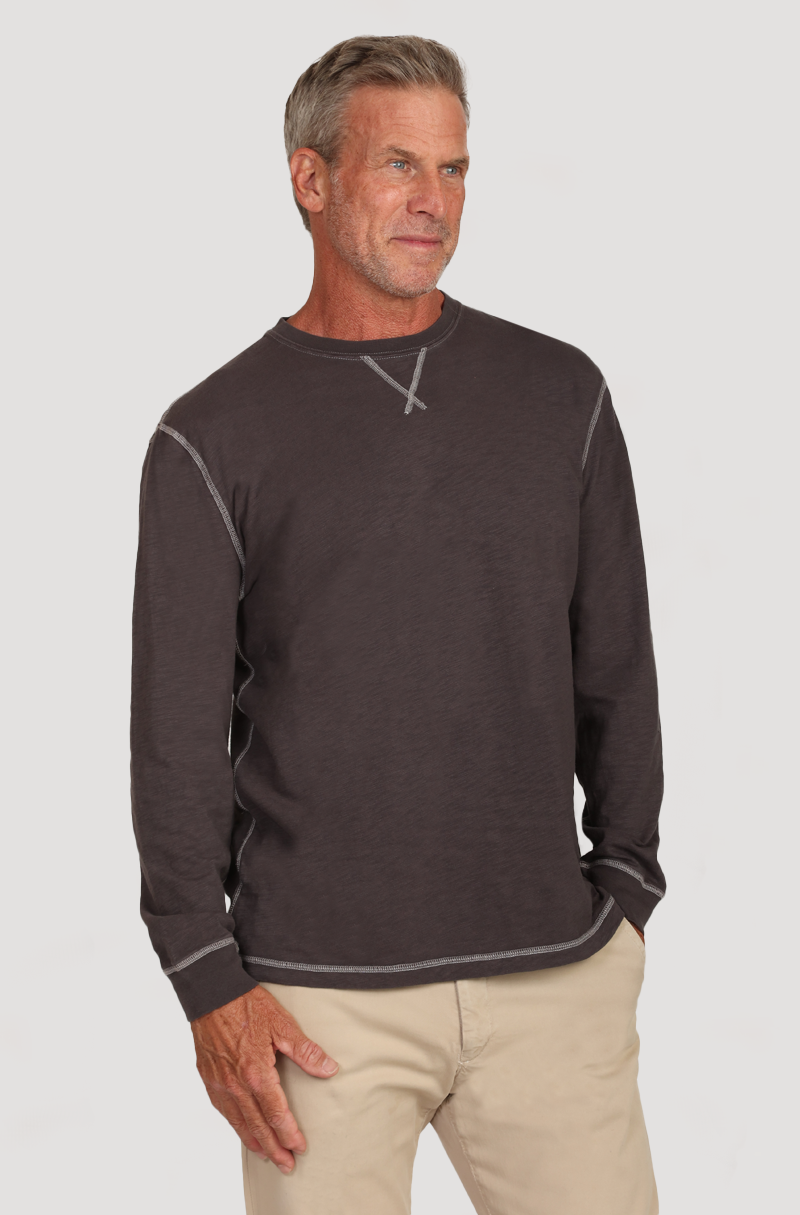 Heritage Slub L/S Crew