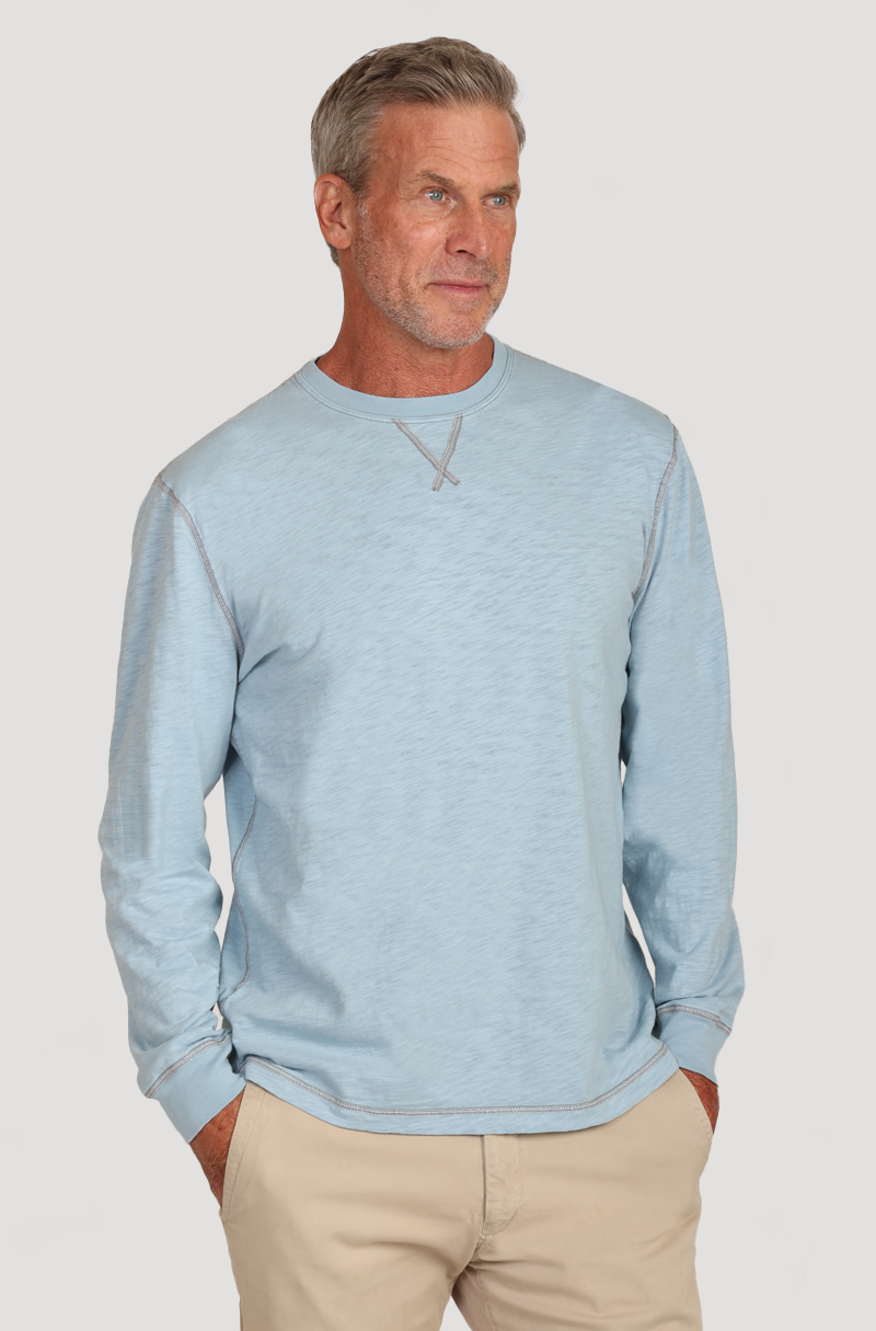 Heritage Slub L/S Crew
