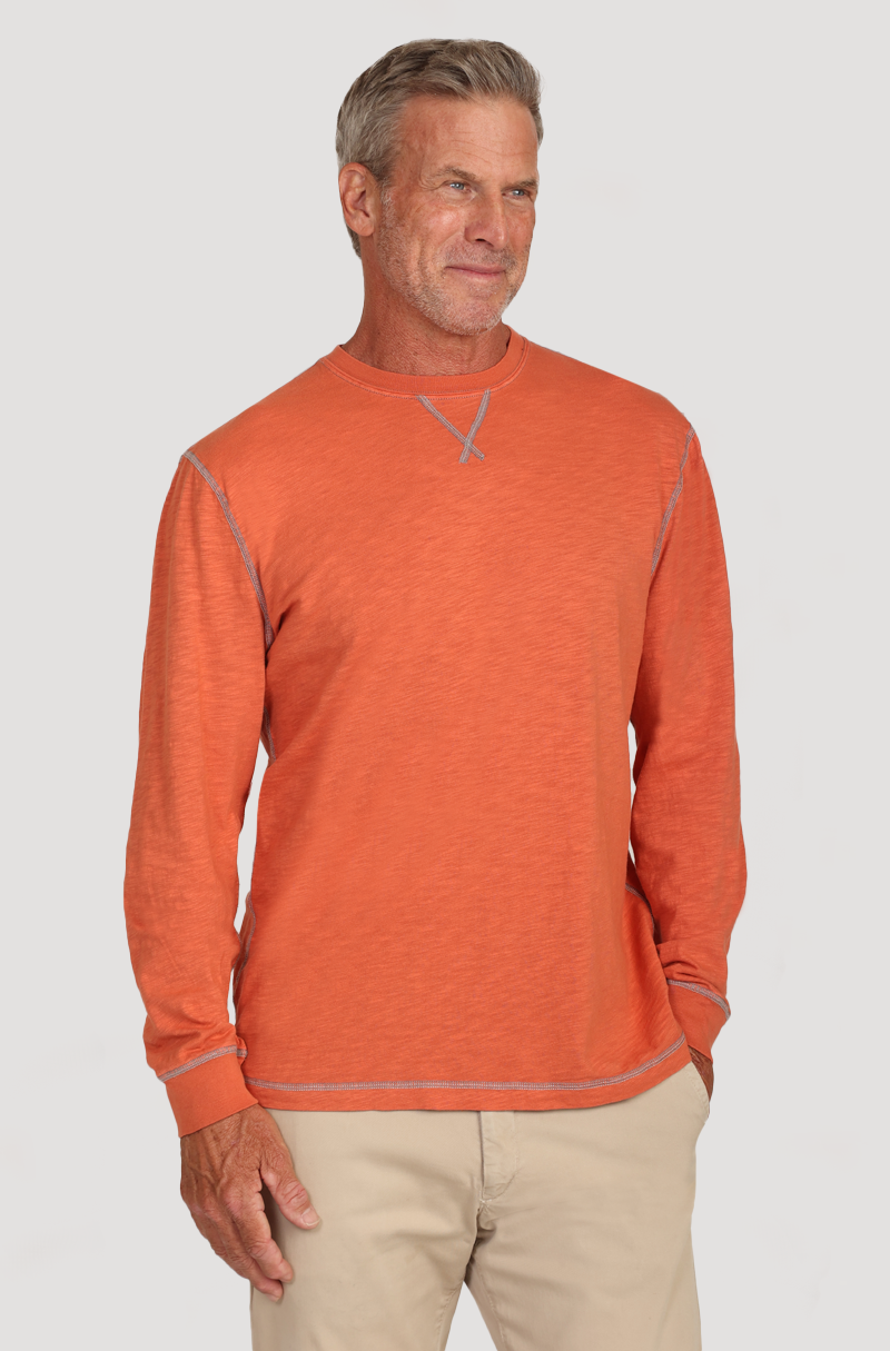 Heritage Slub L/S Crew