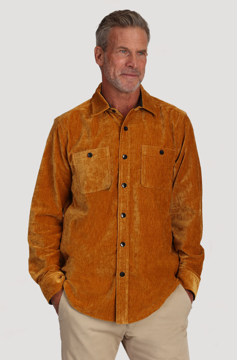 Cozy Cut Stretch Viceroy Velvet Shirt