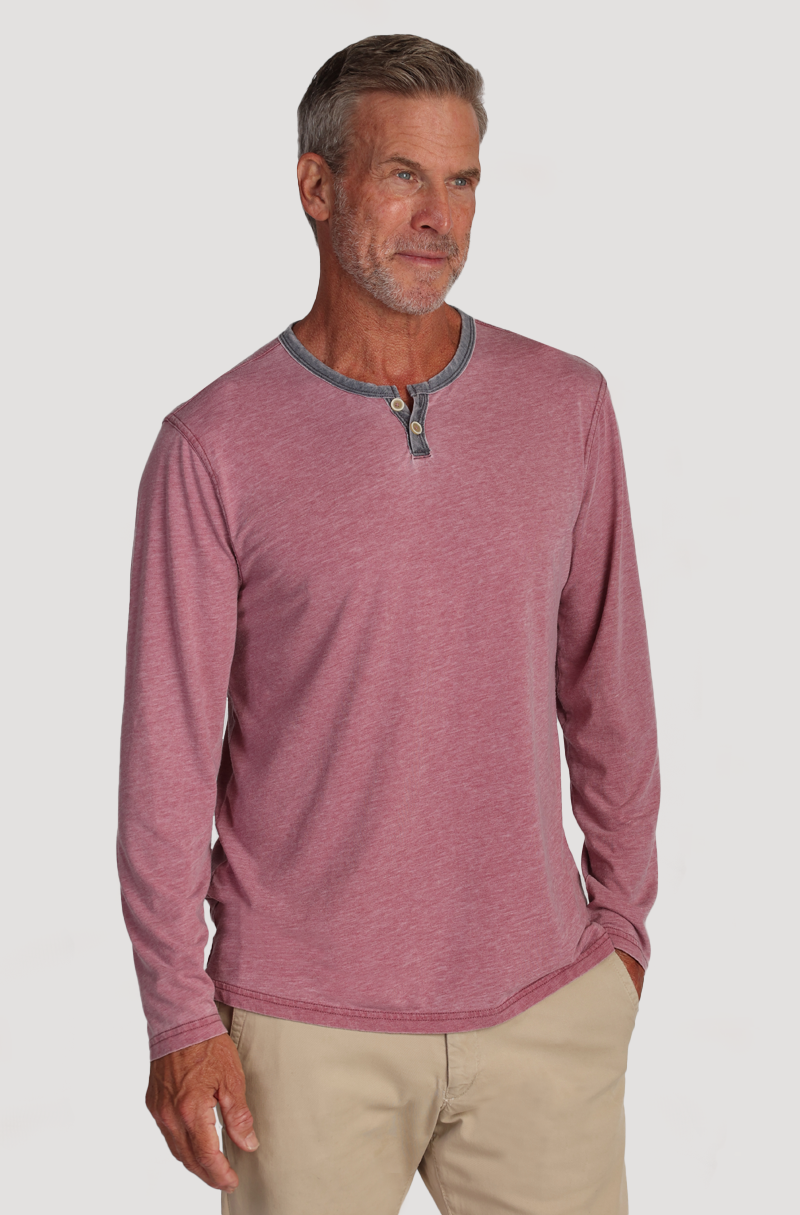 Bowery Burnout L/S Slit Tee