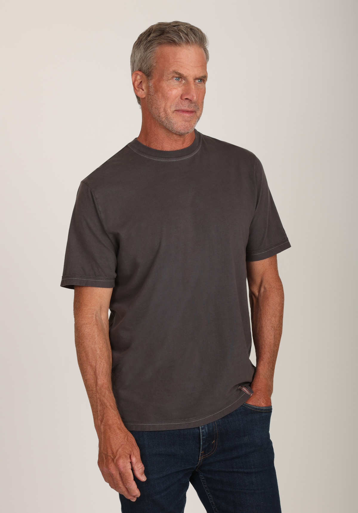 Secret Wash Combed Cotton Crew