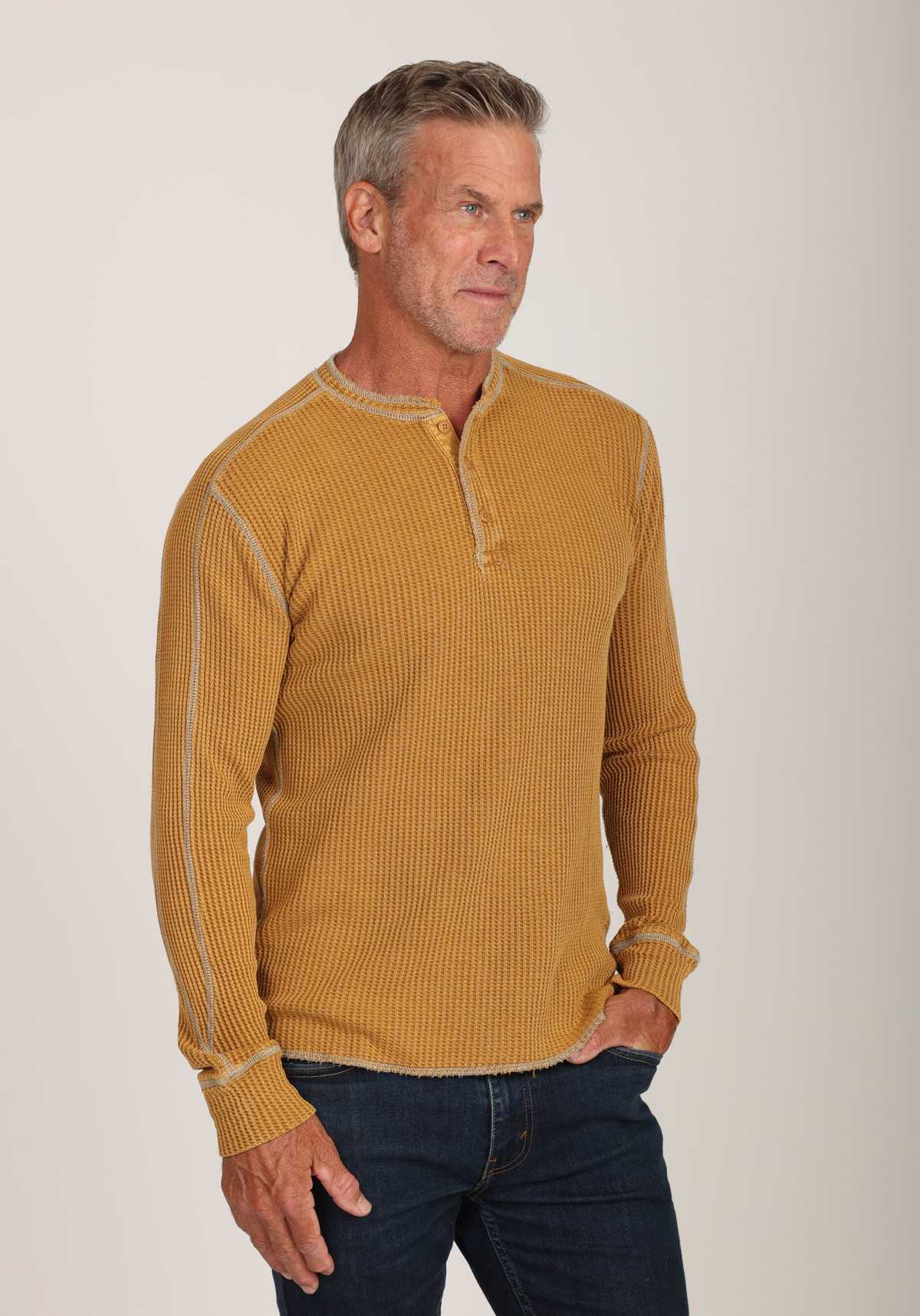 Fillmore Chunky Waffle Henley
