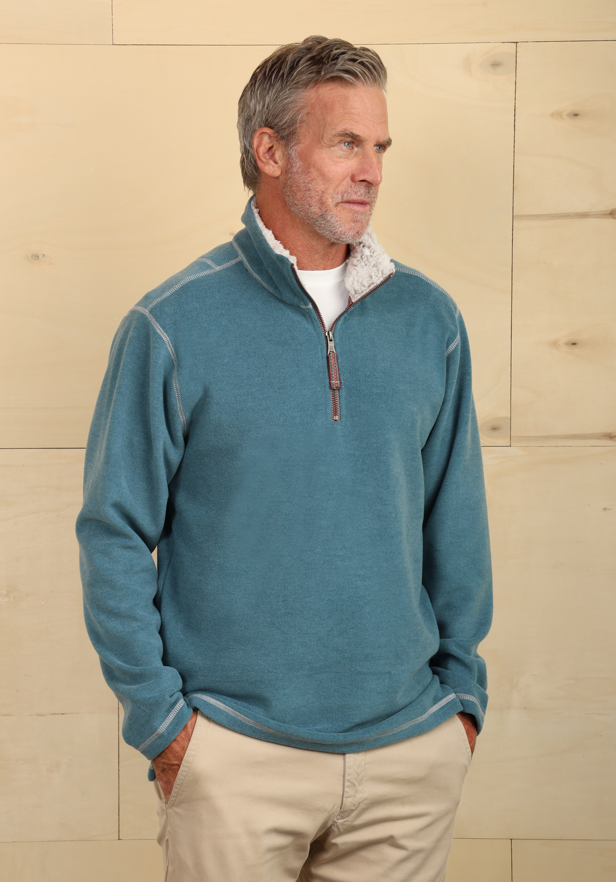 Melange Soft Fleece 1/4 Zip Pullover