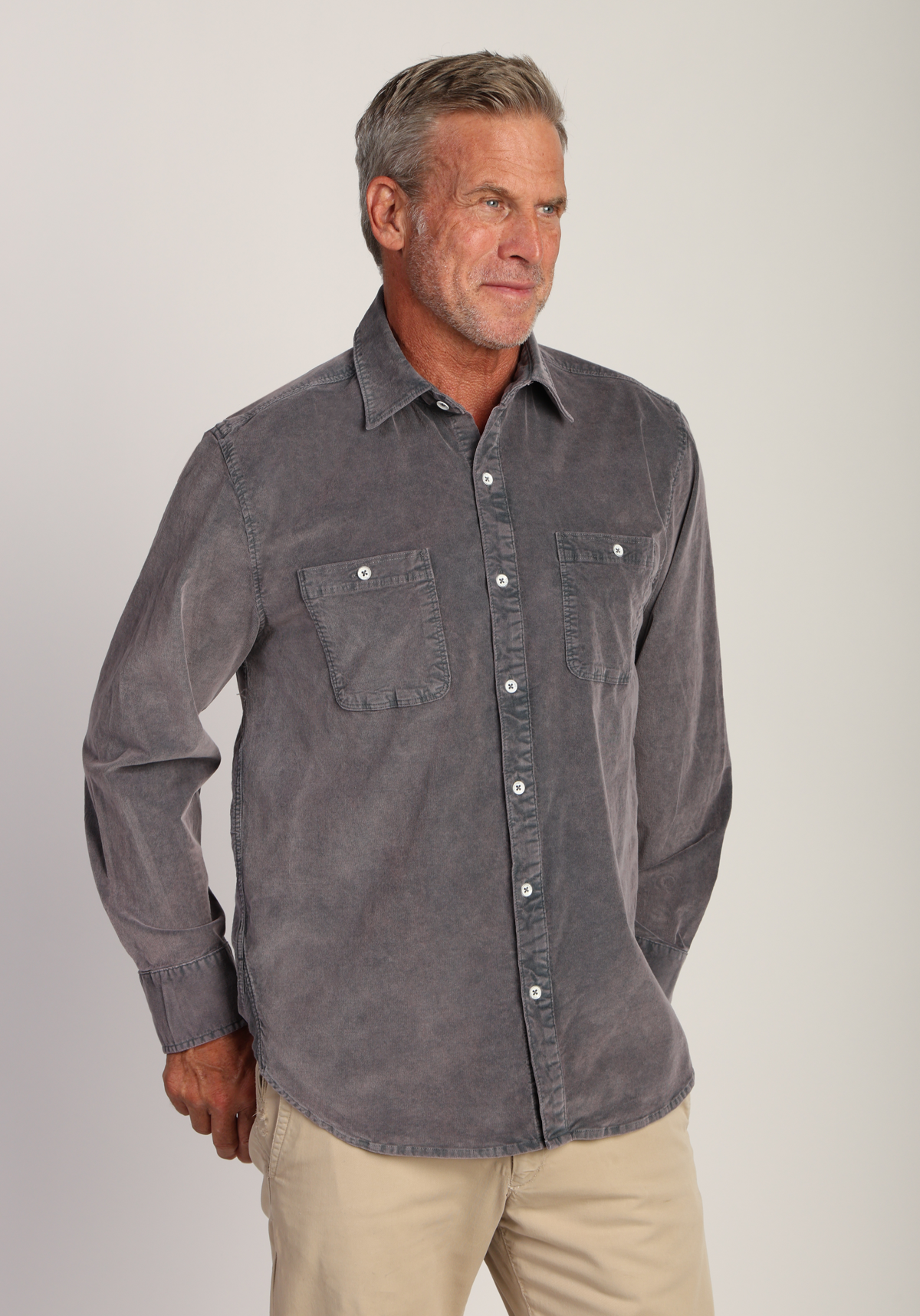 Cozy Cut Cord Work Shirt
