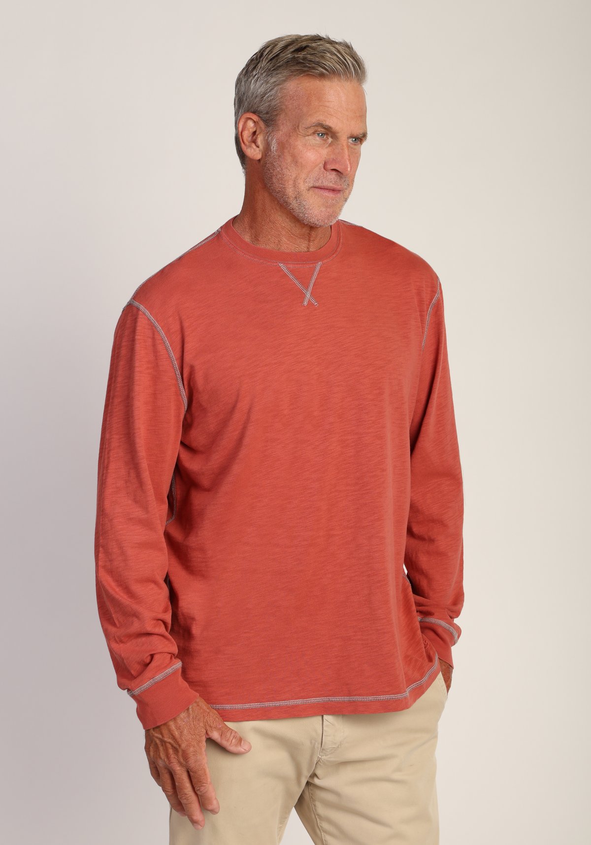 Heritage Slub L/S Crew