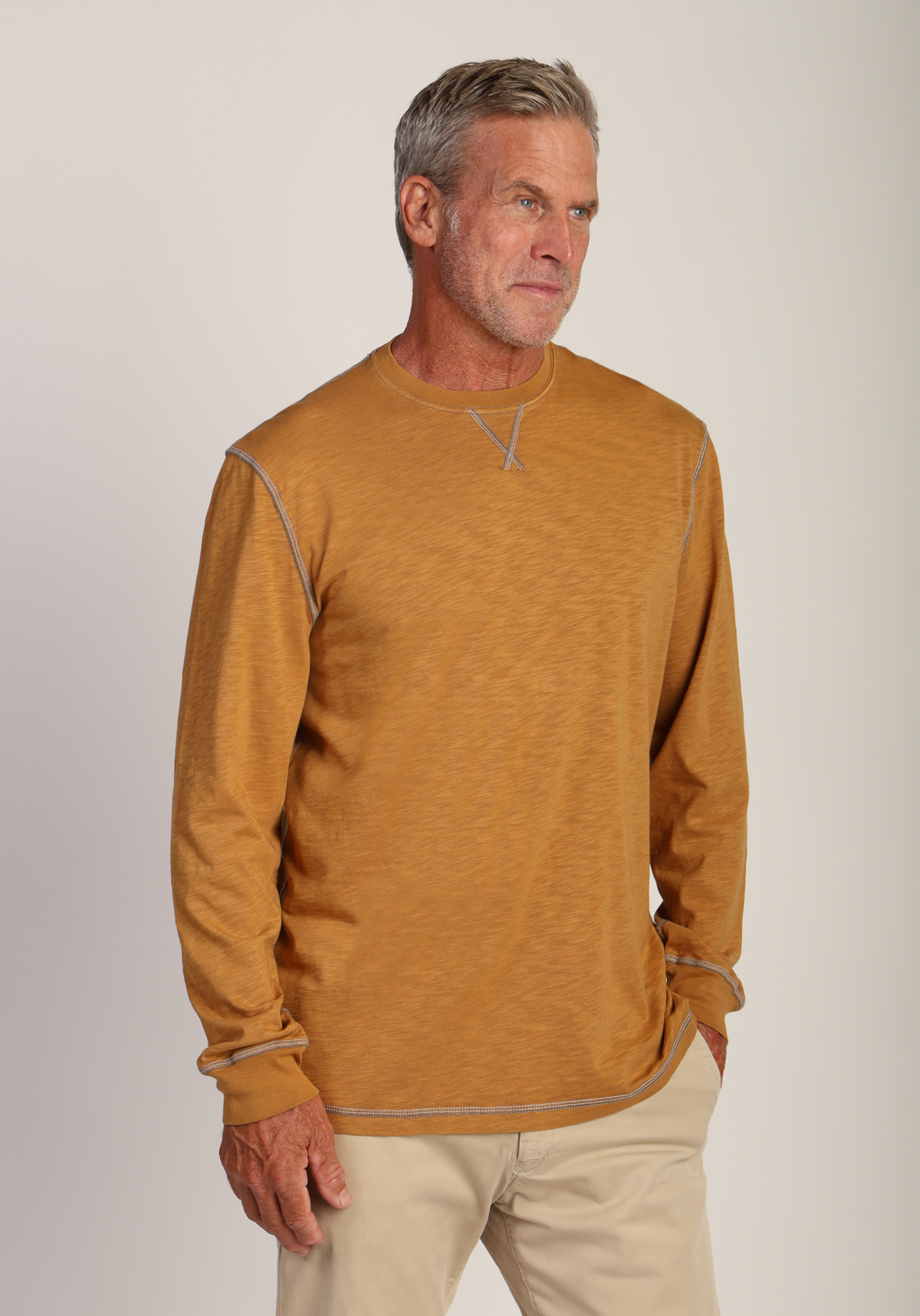 Heritage Slub L/S Crew
