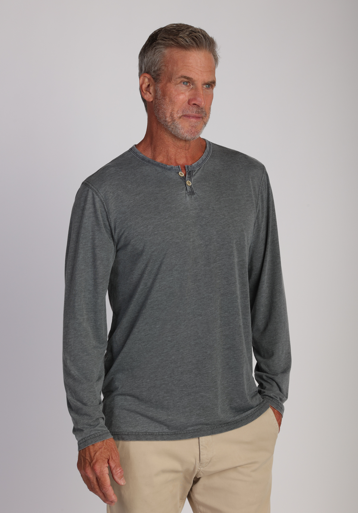 Bowery Burnout L/S Slit Tee