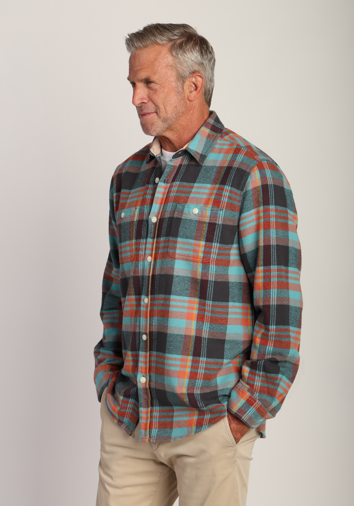 Tavern Plaid brushed Flannel