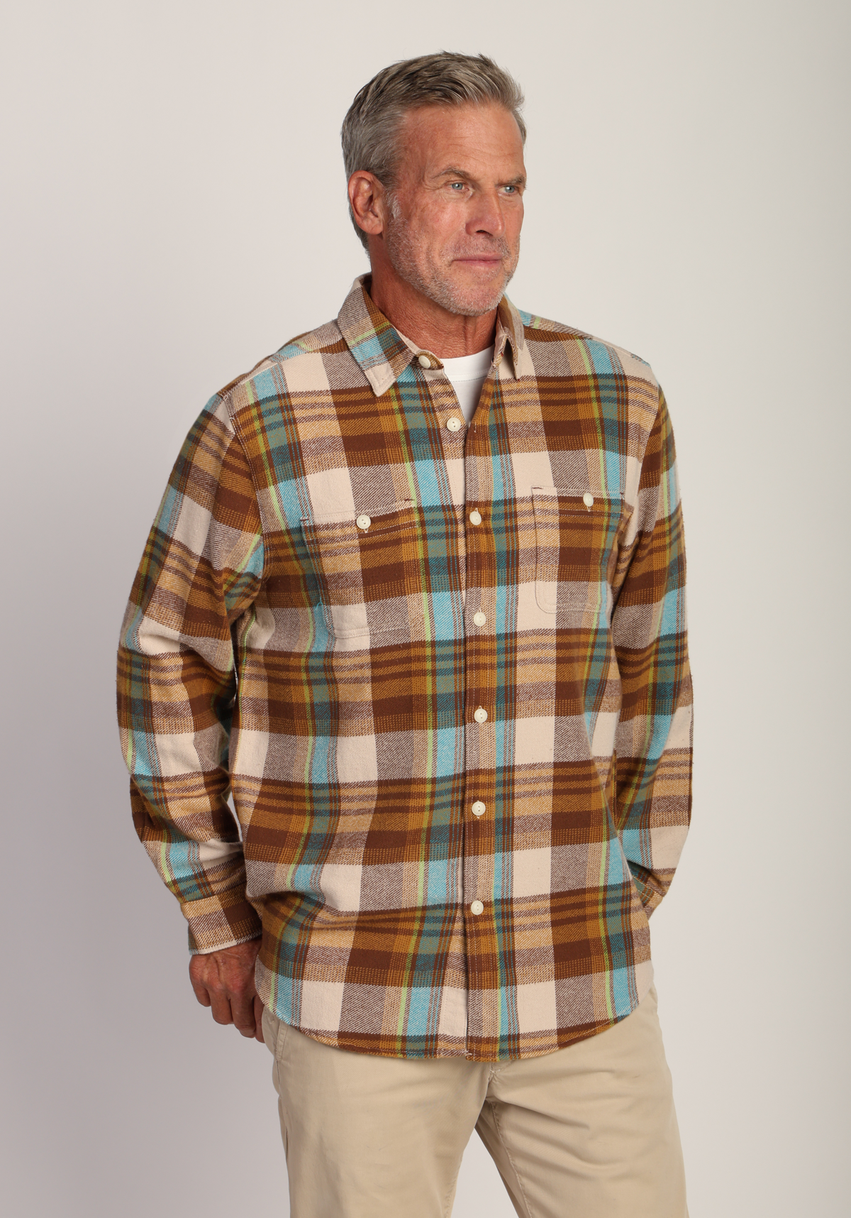 Tavern Plaid brushed Flannel