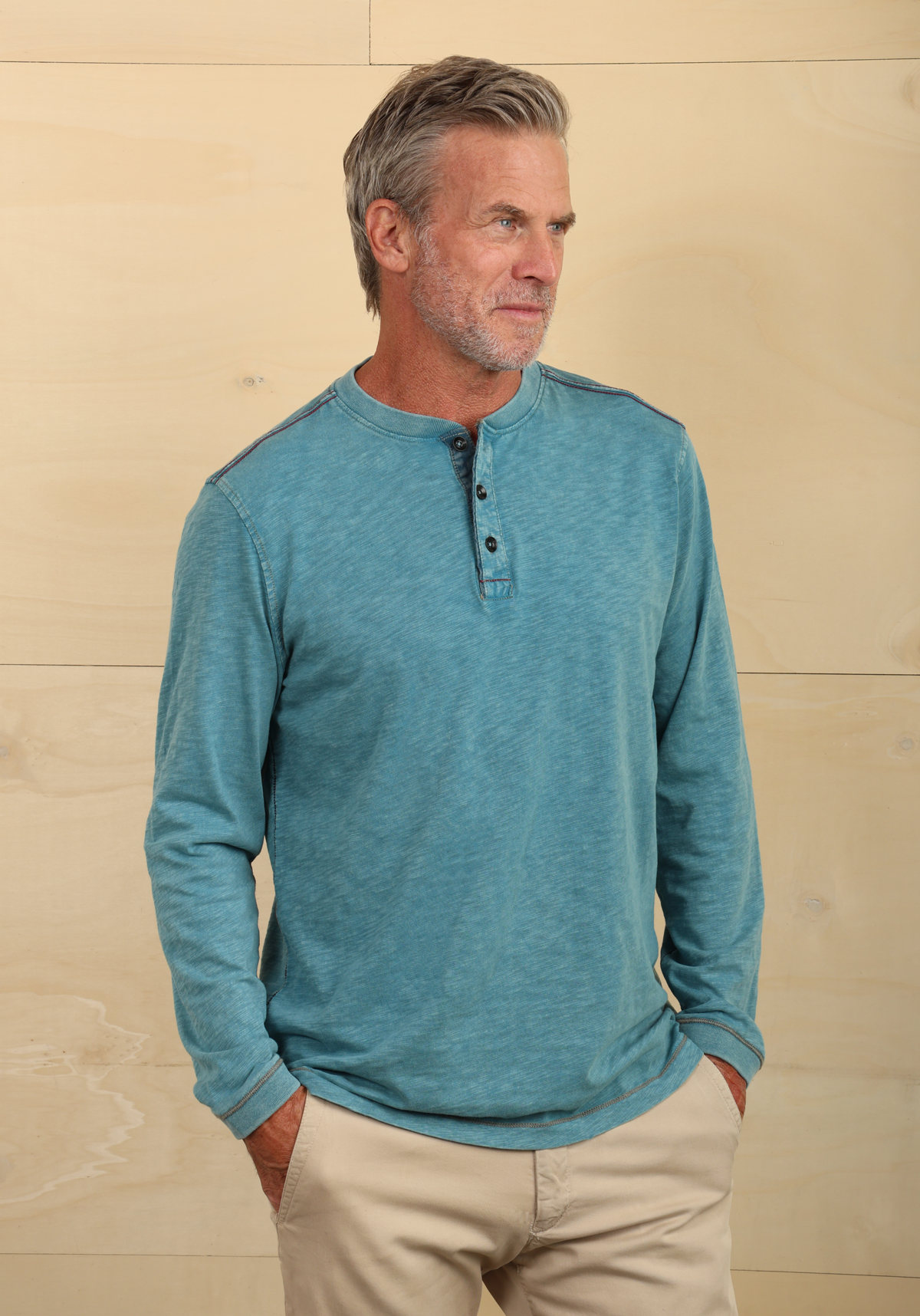 Venice Cotton Slub Henley