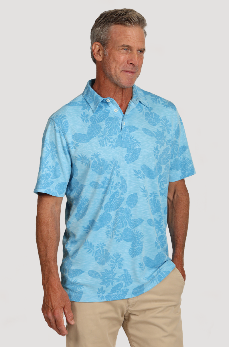 Sueded Dobby Polo