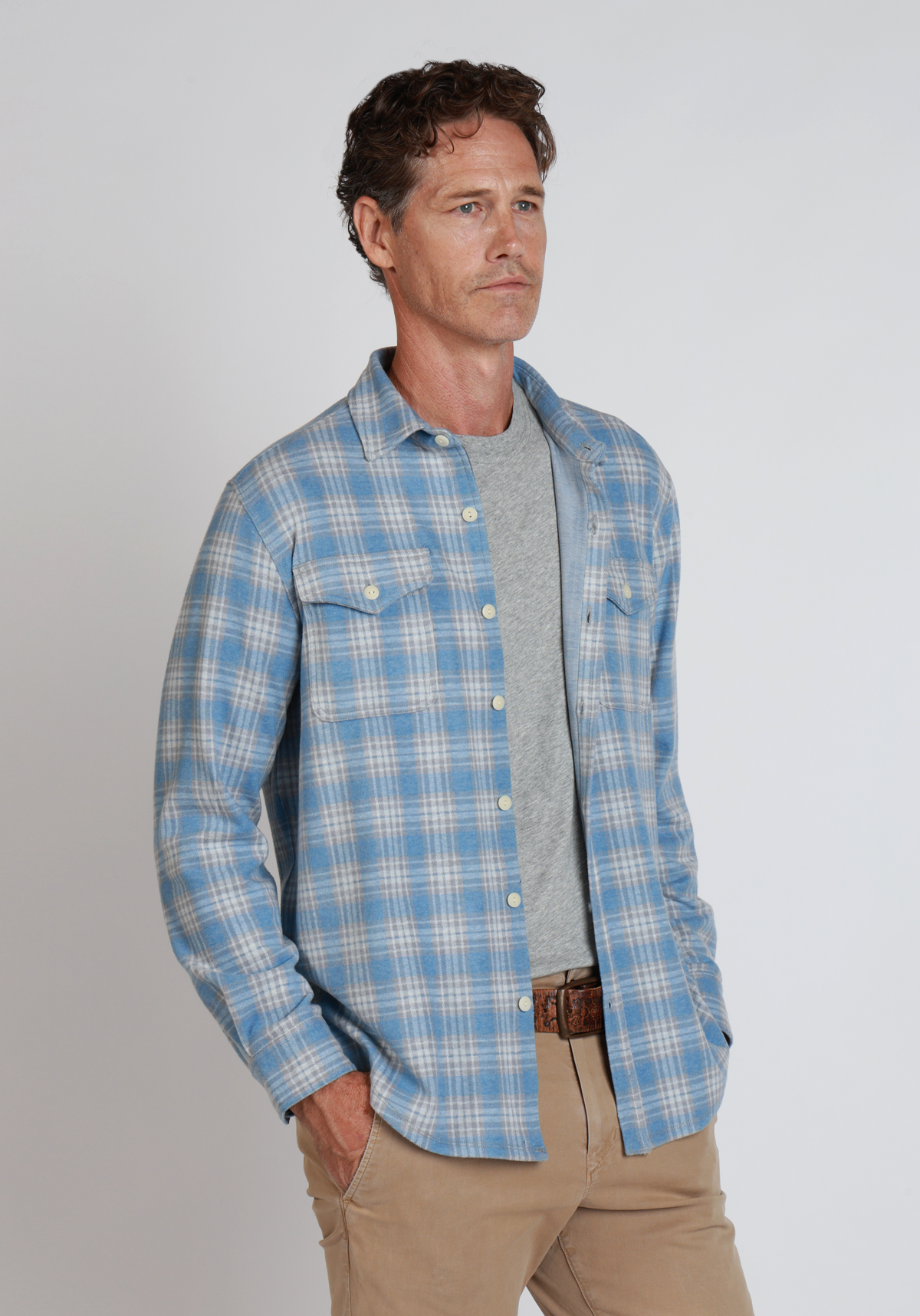 Campfire Sweater-Knit Plaid