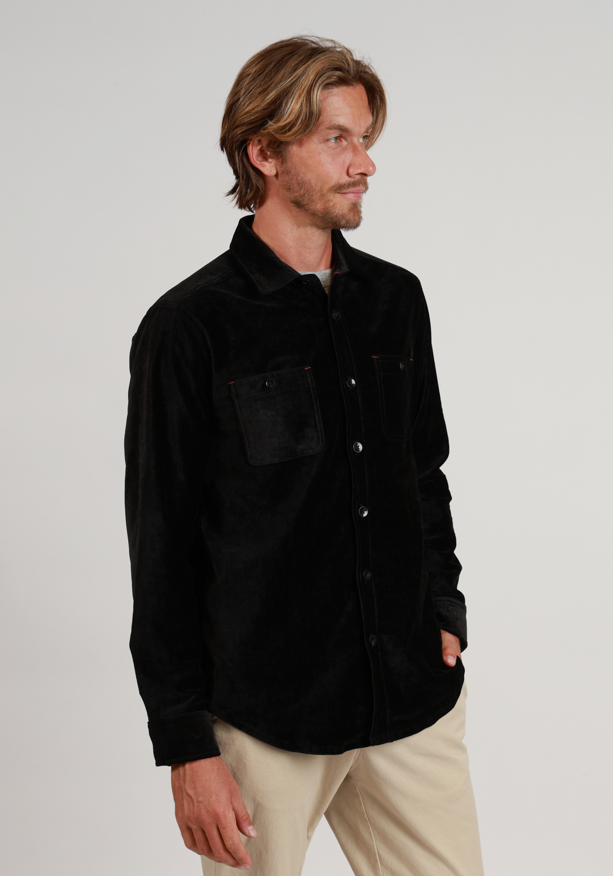 Viceroy Velvet Shirt Jacket