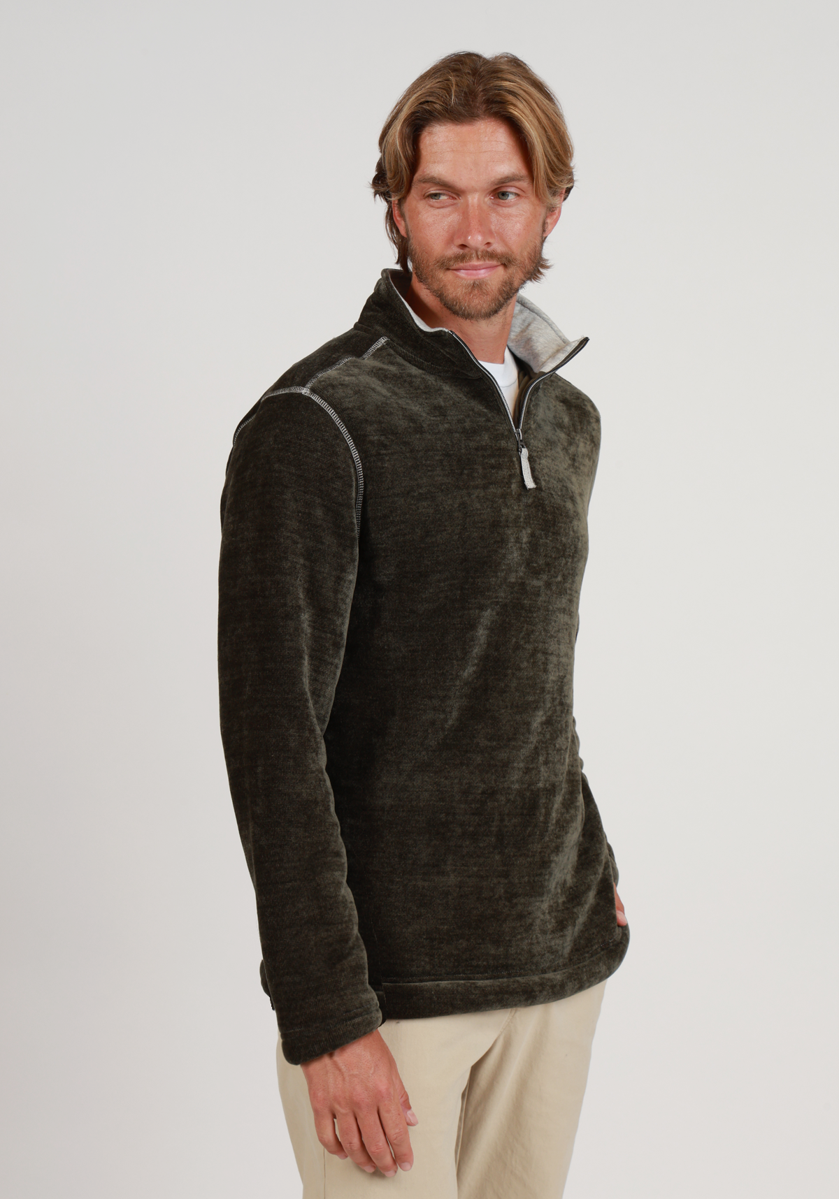 Apres Lux Chenille Quarter-Zip
