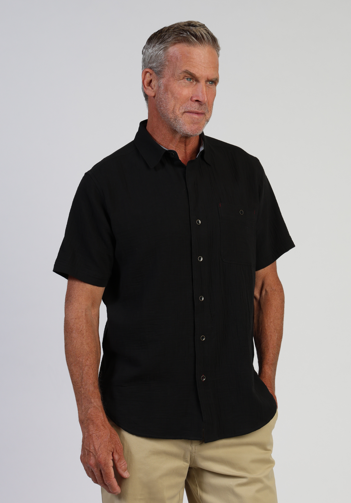 Taylor Doublecloth Cotton Shirt